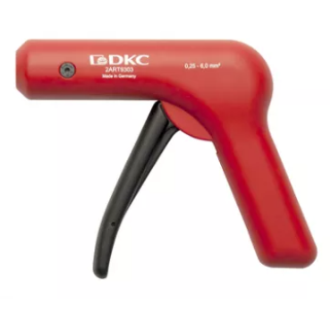 Клещи для обжима гильз 0.25-6 кв.мм фронтальная подача (квадрат)