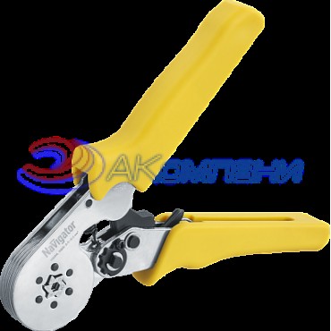 Пресс-клещи Navigator 80 366 NHT-Pkv01-D-6 (для втулочных, 6 мм2)