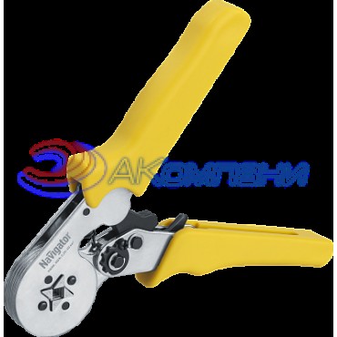 Пресс-клещи Navigator 80 365 NHT-Pkv01-D-10 (для втулочных, 10 мм2)