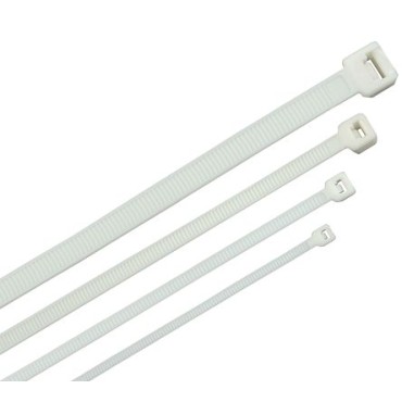 Хомут IEK морозостойкий Хкм белый 2,5х100мм, 100шт/упак UHH33-D025-100-100-K01