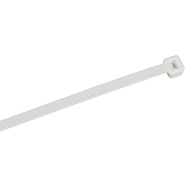 Хомут IEK P6.6 самозатухающий белый 3,6х200мм, 100шт/упак UHH90-D036-200-100-K01