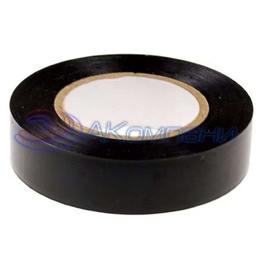 Изоляционная лента толщиной 0,13X15 10M Черная