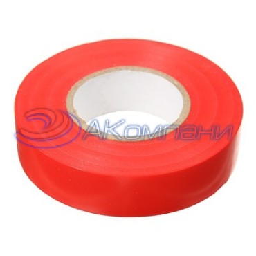 Изоляционная лента толщиной 0,15X19 25M Красная