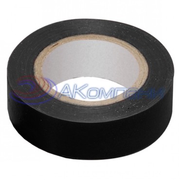 Изолента ПВХ Черная MTA, 19х0.15x25, 4640300/02