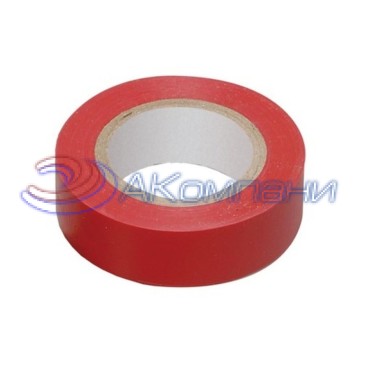 Изолента ПВХ Красная MTA, 15х0.15x10, 4640110/02