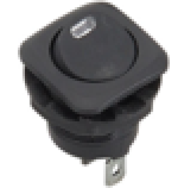 Клавишный переключатель RS-108, 3с d=16mm светодиод