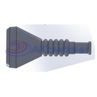 Чехол на колодку AMP четырехместную КР-108 (аналог АМР-493581-1)