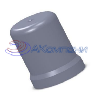 Чехол защитный на разъём заднего противотуманного фонаря нового образца грузовых а/м «ГАЗ» КР-114