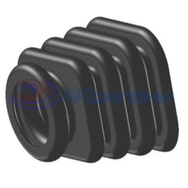 Чехол защитный для подрулевого переключателя а/м Газель КР-116 (аналог 3111.3709253)