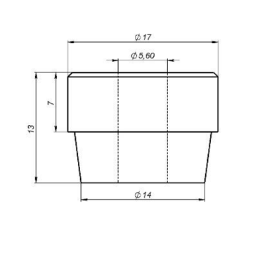 Втулка для влагомаслоотделителя а/м ГАЗ и др. КР-218 (аналог Schlemmer 811550B)