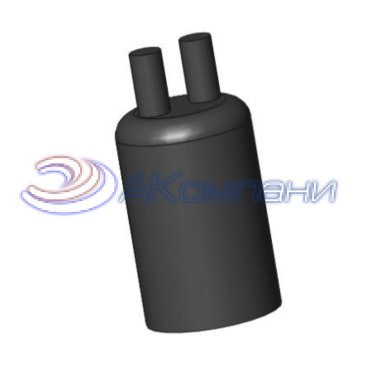 Чехол для герметизации двух проводов при выходе из неразрезного тюбинга диаметром 4,6мм КР-137