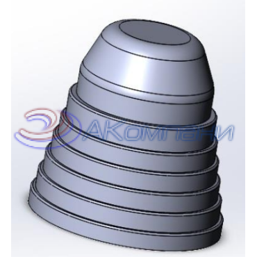 Чехол-крышка задняя для фары (при установке светодиодной лампы) КР-154