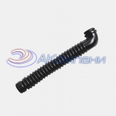 Трубка гофрированная в штатные места передних и задних дверей Рено Логан и Сандеро, Г-образная КР-22