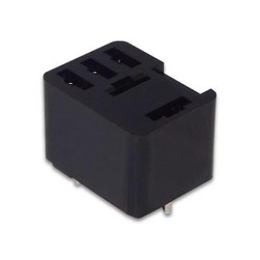 Колодка реле под пайку в плату (2шт.-4,8мм; 2шт.-6,3мм) КРмП4