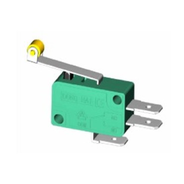 Микропереключатель KW799 пластина+ролик, d=30мм (520) 