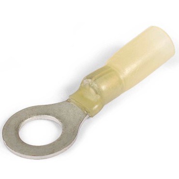 Наконечник кабельный кольцевой изолированный с термоусаживаемой манжетой НКИ-Т 6.0–8 (КВТ)