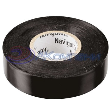 71110 Изолента Navigator 71 110 NIT-A19-20/BL чёрная