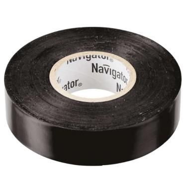 71110 Изолента Navigator 71 110 NIT-A19-20/BL чёрная