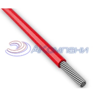 Провод монтажный НВ4-0,5мм² красный (аналог Oceanflex), 10 метров