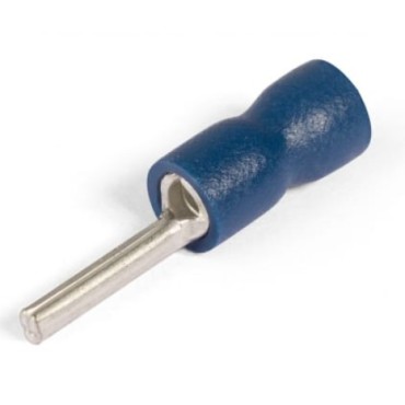 Наконечник кабельный штыревой круглый изолированный НШКИ 2.5–12 (КВТ)