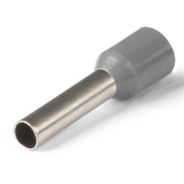 Наконечник штыревой втулочный изолированный, одинарный "КВТ" НШВИ 4.0–12 (КВТ)