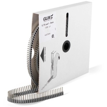 Одинарные втулочные наконечники в ленте "GLW" НШВИ 0.75–8 (в ленте) (GLW)