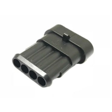 ЖНСК434432.049 Корпус разъема Superseal 1.5, вилка, 4PIN, аналог 282106 АМР