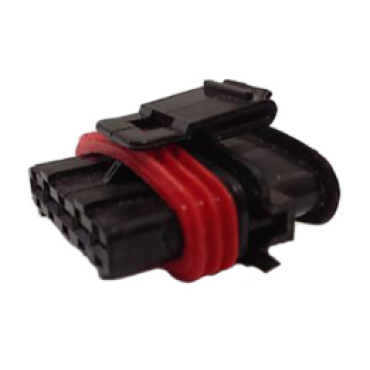 ЖНСК434438.012 Разъем 5-ти конт. к датчику массового расхода воздуха для а/м Lada(ВАЗ) 2108-2115, 21214 (BOSCH) 0280218037, ГАЗ, УАЗ, с проводами, аналог 1928403813 Bosch