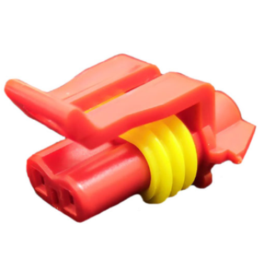 ЖНСК434438.047 Разъем 2-х конт. к адсорберу для а/м Lada(ВАЗ) 2110-12, 2113-15, ГАЗель, Соболь, Баргузин, Волга, с проводами, аналог 12052643 Packard