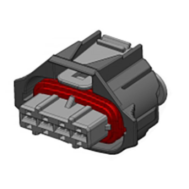 ЖНСК434432.030 Разъем 4-х конт. к датчику кислорода для а/м ГАЗель, Opel Astra, Vectra, Zafira, к катушке зажигания для а/м Volvo XC70, XC90 с проводами, аналог 1928403198 Bosch