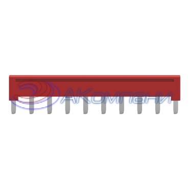 Перемычка для клемм СМК 222-621D 6 мм² 10PIN REXANT