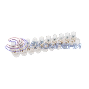 Концевой зажим винтовой изолированный КЗВИ 2,5 мм² (10х1) (10 шт./уп.) REXANT