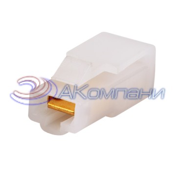Клемма плоская гнездо 6.3 мм 1-1.5 мм² (РП-м 1.5-(6.3)) + колодка REXANT