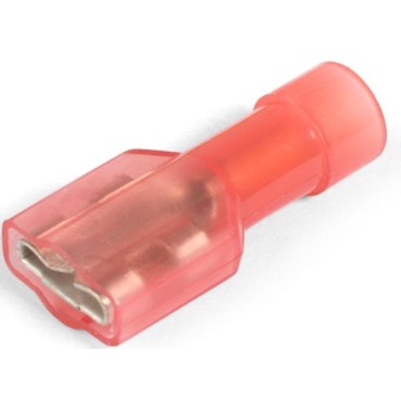 Разъем плоский полностью изолированный «мама» в нейлоновом корпусе РПИ-М(н) 1.5–(6.3) (КВТ)