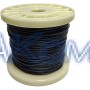Провод силиконовый 17AWG, 1 мм2, 100м черный