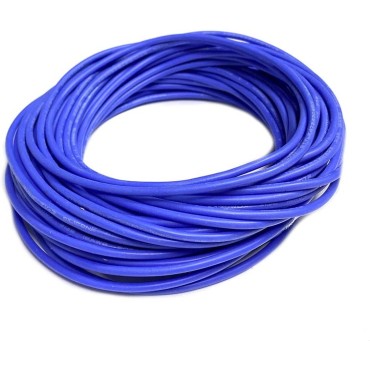 Провод силиконовый 12AWG, 4,0 мм2, 1м синий