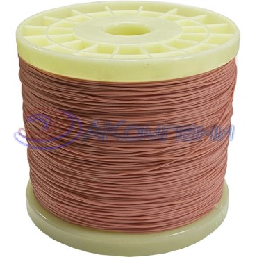 Провод гибкий силиконовый 20AWG, 0,5 мм2, 100м коричневый