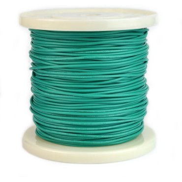 Провод силиконовый 30AWG, 0,05 мм2, 2500м зеленый катушка