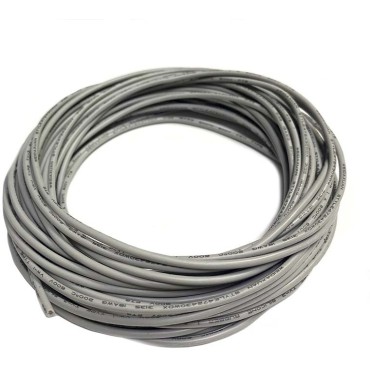 Провод силиконовый 16AWG, 1,5 мм2, 1м серый