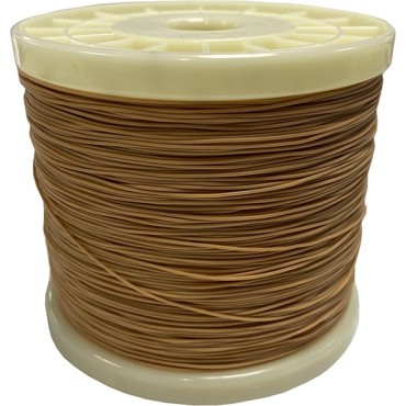 Провод гибкий силиконовый 22AWG, 0,35 мм2, 10м оранжевый