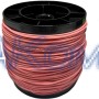 Провод гибкий силиконовый 20AWG, 0,5 мм2, 100м розовый