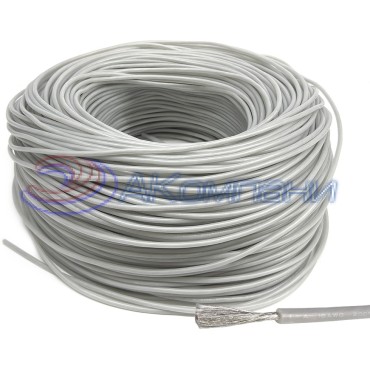 Провод силиконовый 16AWG, 1,5 мм2, 1м полупрозрачный