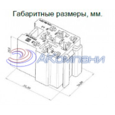 СЦНК.757555.066 Колодка гнездовая 9-ти контактная аналог Reinshagen418046