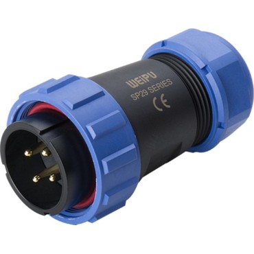Кабельная вилка герметичная 3 контакта, диаметр M29 SP2910/P3