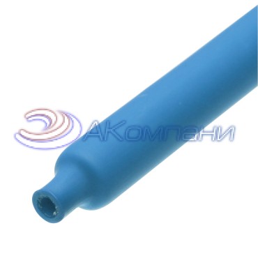 Трубка термоусадочная ТТК(3:1)-12/4 синяя 102424 (КВТ)