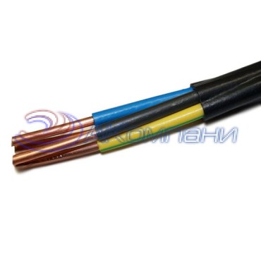 Кабель медный с низким дымо/газовыделением ВВГнг(А)-LS 5х6 (МОНЭЛ)